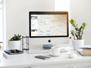 Laptop GoogleMyBusiness